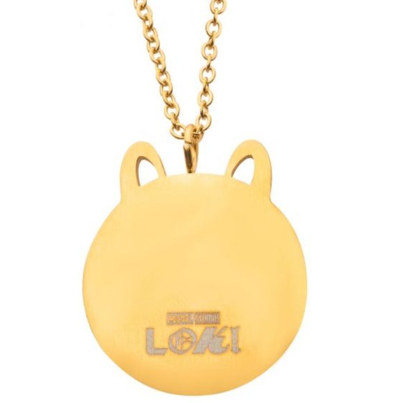 Marvel Loki Helmet Pendant Necklace - Picture 4 of 4